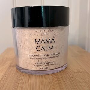 Hatch Mama Calm soothing coconut bath soak.